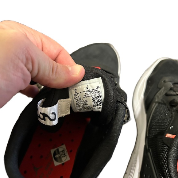 Jordan Air NFH ‘Bred’ Black Red White Shoes Men’s Size 8 CZ3984-006 New RARE - Picture 11 of 11